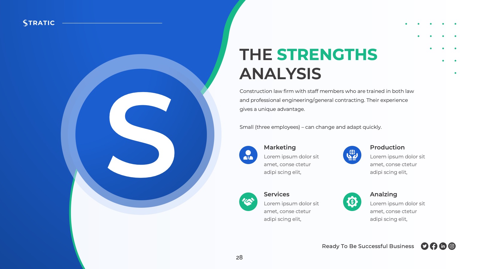 Stratic – Business Strategy PowerPoint Presentation Template ...