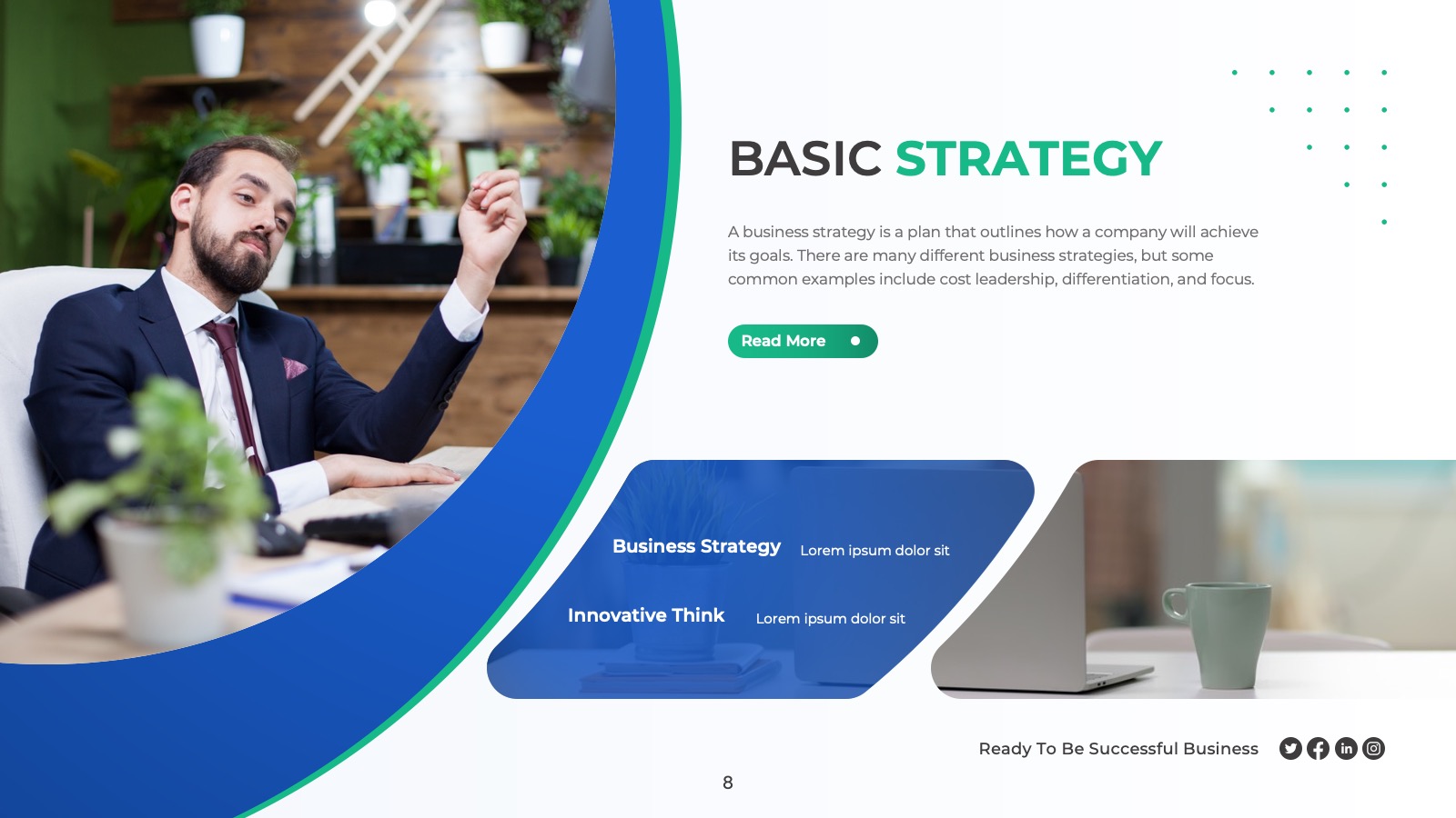 Stratic – Business Strategy PowerPoint Presentation Template ...