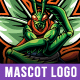 Mantis Ninja Mascot Logo Design