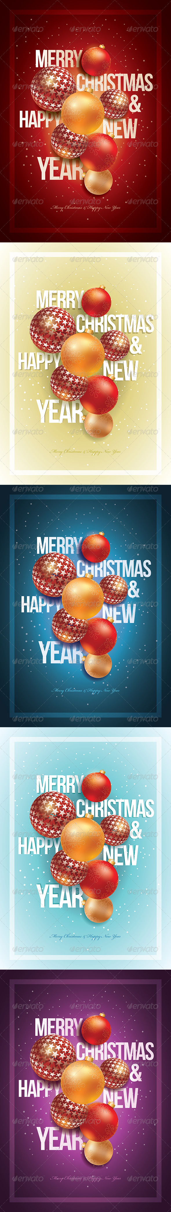 Merry Christmas & Happy New Year - Christmas Seasons/Holidays