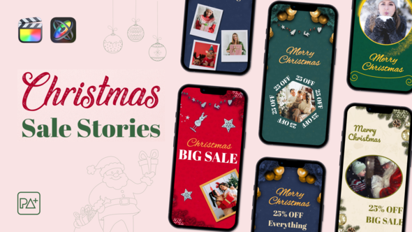 Christmas Sale Stories For Final Cut Pro X