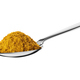 Teaspoon with curry powder isolated on white. - PhotoDune Item for Sale