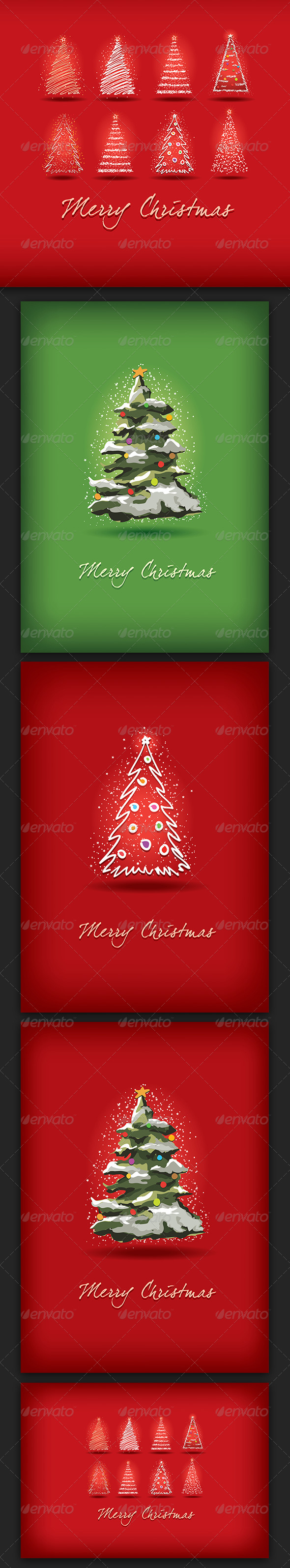 Merry Christmas Greeting Card Collection - Christmas Seasons/Holidays