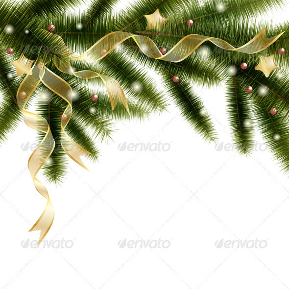 Christmas Tree Branch - Christmas Seasons/Holidays