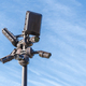 Surveillance camera and blue sky. - PhotoDune Item for Sale