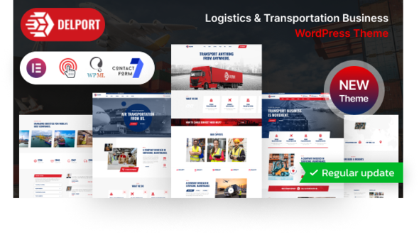 Delport – Logistics & Transportation Business WordPress Theme