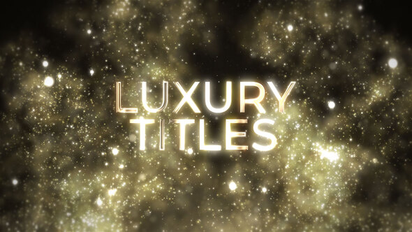 Luxury Magic Gold TItles
