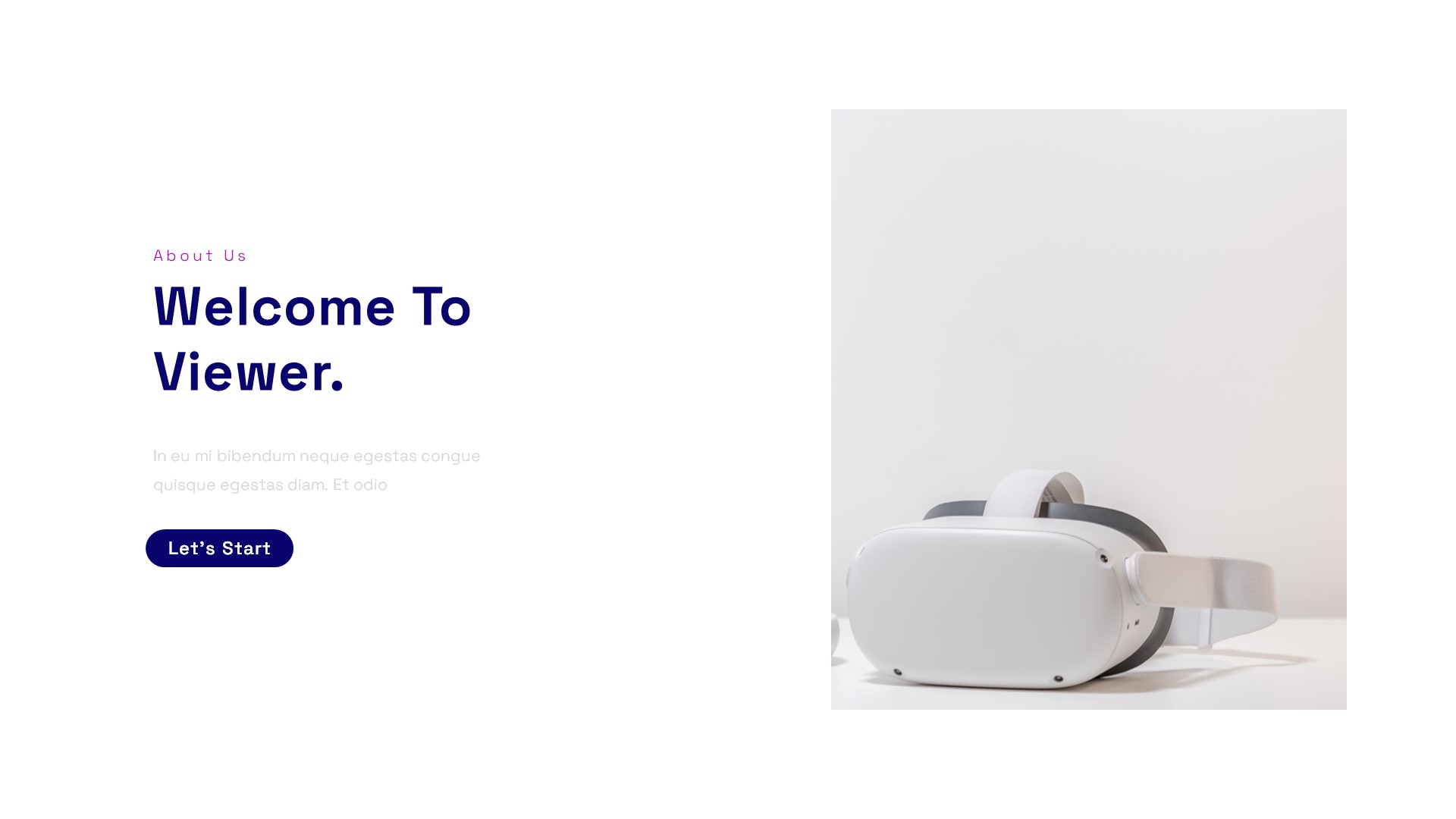 Viewer – Metaverse & Virtual Reality Google Slides Template by SlideShoot
