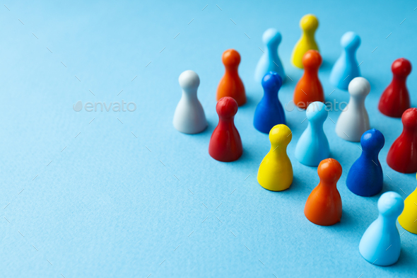 Concept of Diversity, Inclusion and Equality, space for text - Stock Photo - Images
