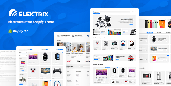 Elektrix – Electronics Store Shopify Theme