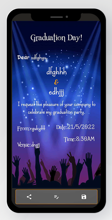 Digital Invitation Card Maker | Invitation Maker | Offline Invitation ...