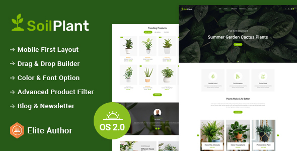 SoilPlant – Plants and Nursery Store Shopify 2.0 Responsive Theme
