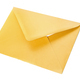 Yellow envelope isolated - PhotoDune Item for Sale