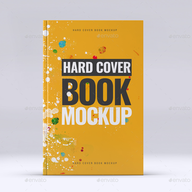 Hard Cover Book Mock-Up, Graphics | GraphicRiver