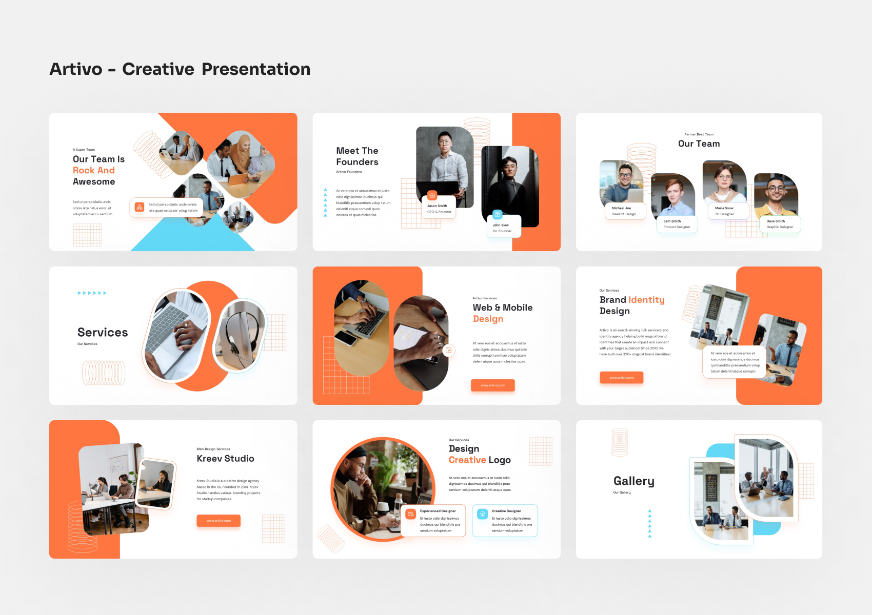 Artivo - Creative PowerPoint Presentation, Presentation Templates ...