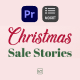 Christmas Sale Stories For Premiere Pro - VideoHive Item for Sale