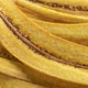 Fresh baked banana chips close up full frame - PhotoDune Item for Sale