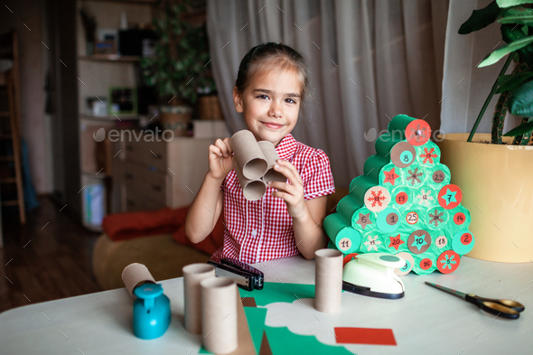 Adorable Toilet Paper Roll Advent Calendar