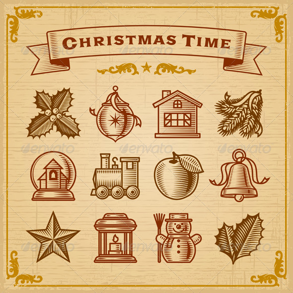 Vintage Christmas Decorations - Christmas Seasons/Holidays