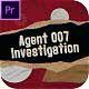Agent 007 Investigation Intro - VideoHive Item for Sale