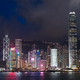 Hong Kong 06 July 2019: Hong Kong skyline at night - PhotoDune Item for Sale