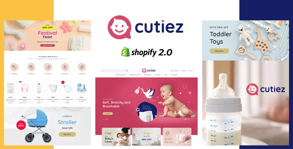 Cutiez – Babies Store Shopify Theme