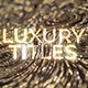 Modern Luxury Waves Titles - VideoHive Item for Sale