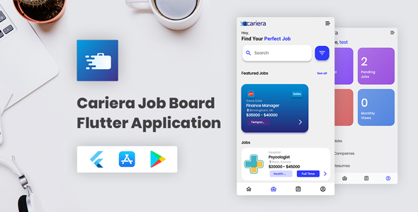 Cariera - WP Job Manager Flutter App
