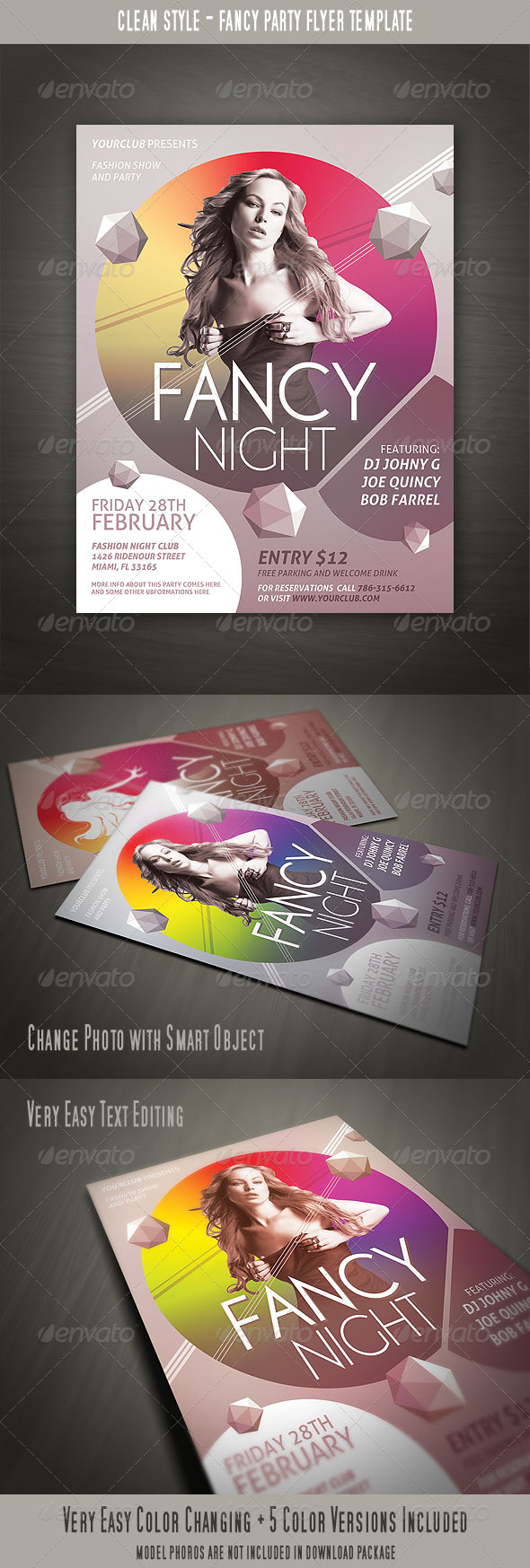 Fancy Party Flyer - Clubs & Parties Events