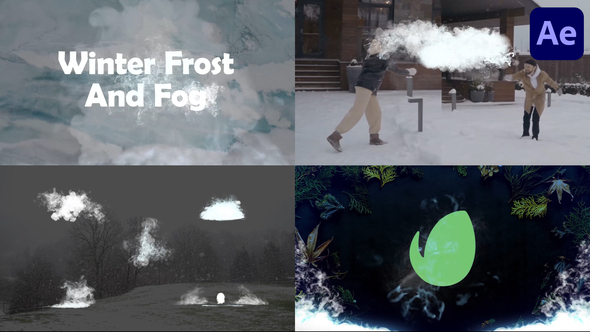 Winter Frost And Fog Pack for After Effects