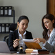 Businesswoman and female lawyer consult having team meeting with client, Law and Legal - PhotoDune Item for Sale