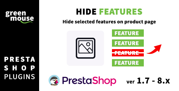 [DOWNLOAD]Hide selected features on Prestashop product page