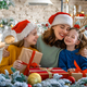 family celebrating Christmas - PhotoDune Item for Sale