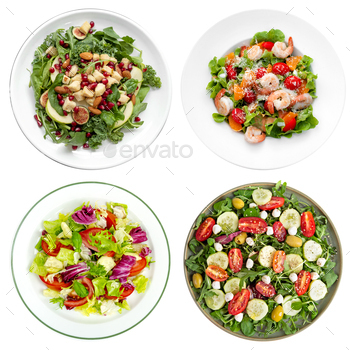 Fresh%20vegetable%20and%20greens%20salad%20plate%20isolated