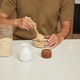 Man Making Morning Oatmeal - PhotoDune Item for Sale