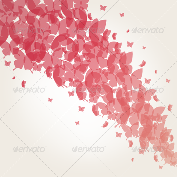 Butterfly Background - Backgrounds Decorative