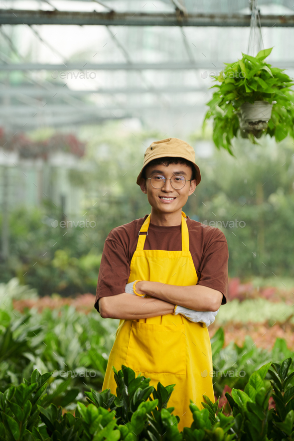 Plant Nursery Owner - Stock Photo - Images