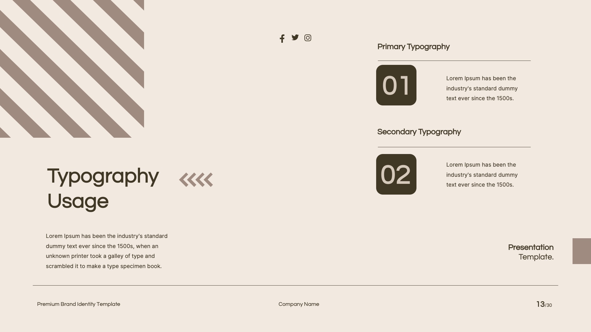 Brand Identity PowerPoint Template, Presentation Templates | GraphicRiver