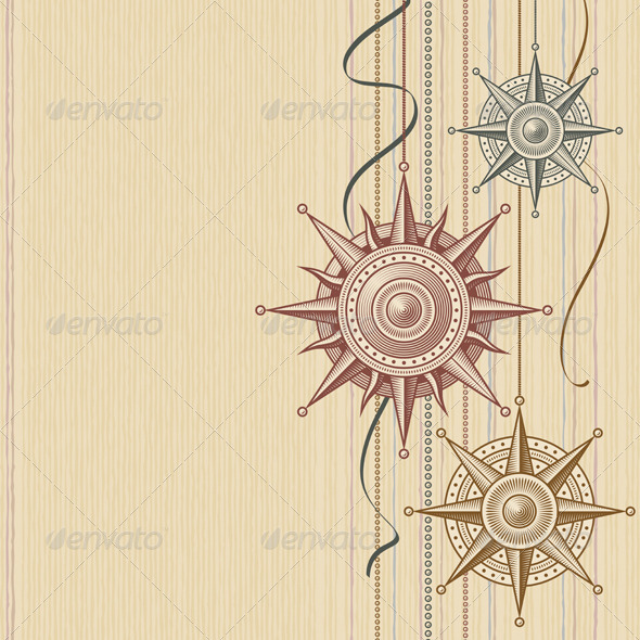 Background With Christmas Ornaments - Christmas Seasons/Holidays