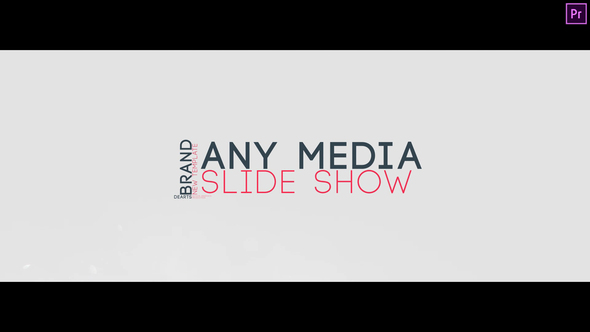 Any Media Slide Show Premiere Pro