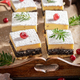 Sweet Poppy seed cheesecake for Christmas with icing sugar. - PhotoDune Item for Sale