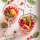 Aromatic Christmas punch in a glass with spices and fruits. - PhotoDune Item for Sale