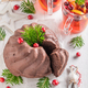 Homemade cake for Christmas made with cocoa and punch. - PhotoDune Item for Sale