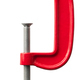 Single red screw clamp - PhotoDune Item for Sale