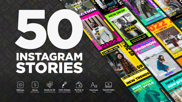 Fashion Instagram Stories Product Promo template preview