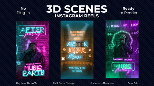 3D Instagram Reels