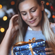 Pretty Woman Enjoying Christmas Gifts - PhotoDune Item for Sale