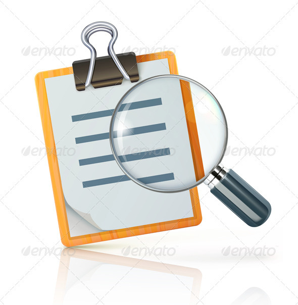 Search Concept - Decorative Symbols Decorative
