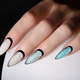 Female hands with pop art style manicure. Creative nail art.  - PhotoDune Item for Sale