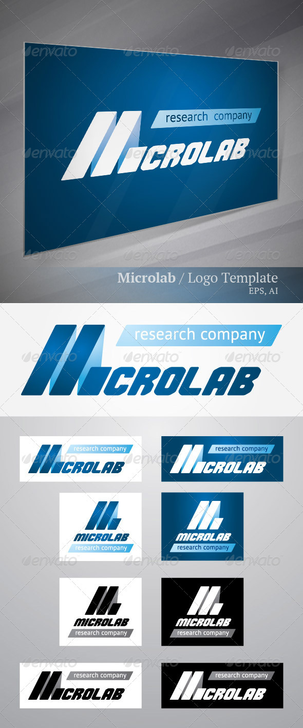 Microlab - Letters Logo Templates